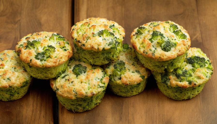 receta Broccoli Muffins