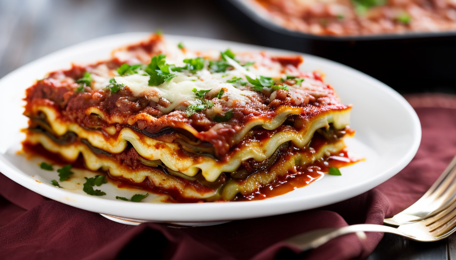 receta Eggplant Lasagna
