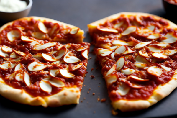 receta Paprika Almond Pizza